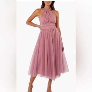 Petal and pup tulle midi dress. Size M